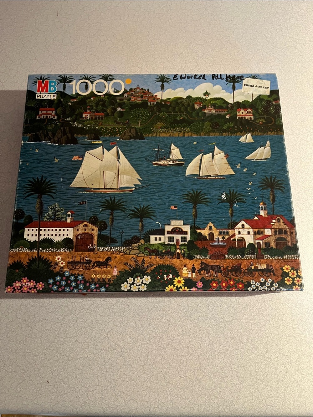 Vintage Charles Wysocki Puzzle